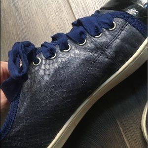 Lanvin - Genuine Snake skin Fancy Sneakers
